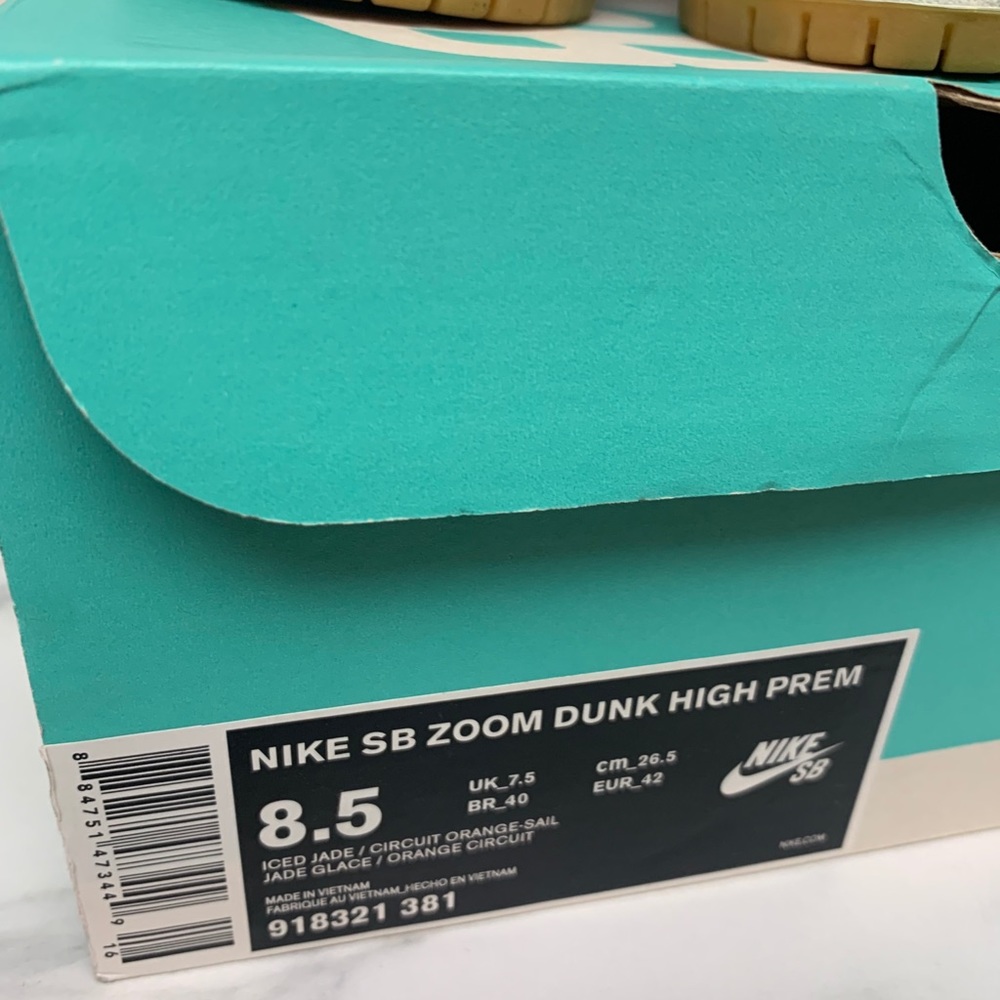 Nike SB Dunk High Thomas Campbell What The Dunk - Picture 9 of 9